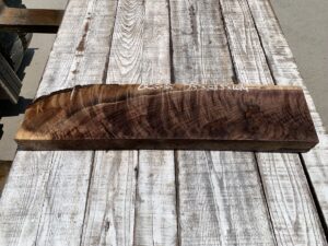 walnut crotch, door panel, drawer panel
