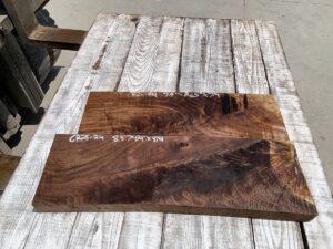 walnut crotches, door panels, drawer panels