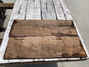 walnut crotches, door panels, drawer panels