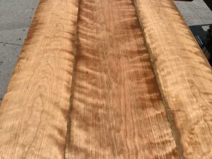 curly cherry lumber, high quality cherry lumber, hardwood tabletops