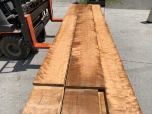 curly cherry lumber, high quality cherry lumber, hardwood tabletops