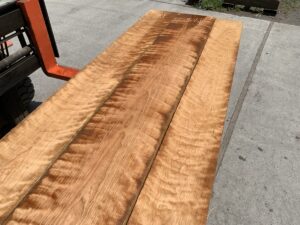 curly cherry lumber, high quality cherry lumber, hardwood tabletops
