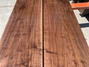 figured walnut lumber, hardwood lumber, unsteamed walnut