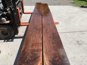 figured walnut lumber, hardwood lumber, unsteamed walnut