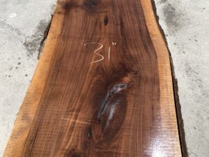 live edge walnut slab, hardwood lumber, unsteamed walnut, rustic tabletops