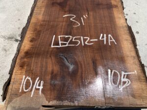 live edge walnut slab, hardwood lumber, unsteamed walnut, rustic tabletops