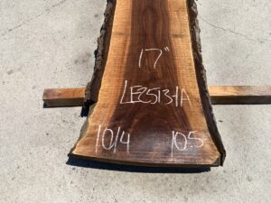 live edge walnut slab, hardwood tabletops, unsteamed walnut
