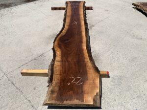 live edge walnut slab, hardwood tabletops, unsteamed walnut