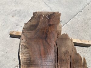 live edge walnut slab, hardwood tabletops, unsteamed walnut