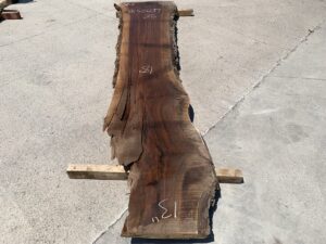 live edge walnut slab, hardwood tabletops, unsteamed walnut