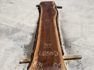 live edge walnut slab, hardwood tabletops, unsteamed walnut