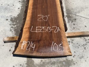 live edge walnut slab, hardwood tabletops, unsteamed walnut