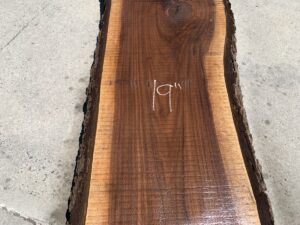 live edge walnut slab, hardwood tabletops, unsteamed walnut