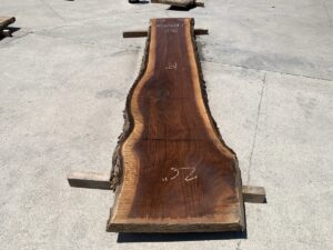 live edge walnut slab, hardwood tabletops, unsteamed walnut