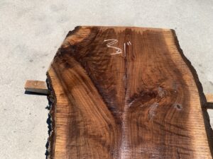 live edge walnut slab, hardwood tabletops, unsteamed walnut