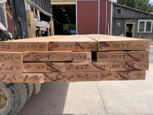 cherry lumber, hardwood lumber, heavy stock cherry lumber