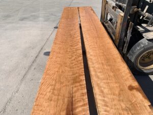 curly cherry lumber, hardwood lumber, premium curly cherry lumber
