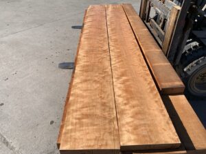 curly cherry lumber, curly cherry hardwood, premium curly cherry