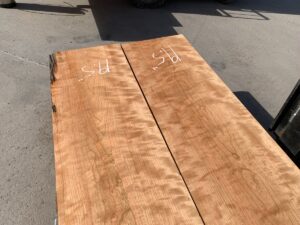 curly cherry lumber, premium hardwood, high quality curly cherry lumber