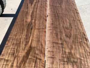 curly walnut lumber, premium walnut lumber, unsteamed walnut