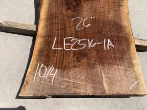 live edge walnut slab, rustic walnut slab, unsteamed walnut