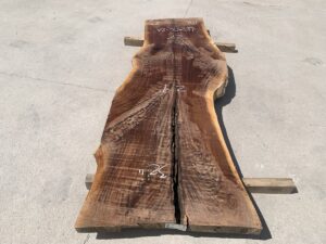 live edge walnut slab, rustic walnut slab, unsteamed walnut