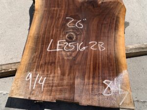 live edge walnut slab, rustic walnut slab, unsteamed walnut