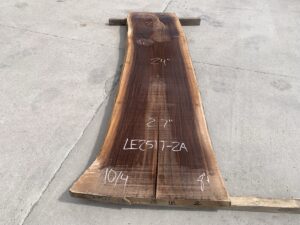 live edge walnut slab, unsteamed walnut, hardwood lumber