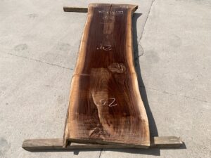 live edge walnut slab, unsteamed walnut, hardwood lumber