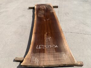 live edge walnut slab, unsteamed walnut, hardwood lumber