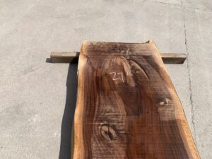 live edge walnut slab, unsteamed walnut, hardwood lumber
