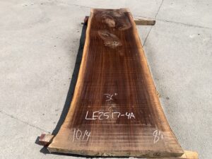 live edge walnut slab, unsteamed walnut, hardwood lumber