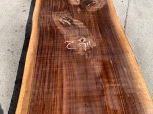 live edge walnut slab, unsteamed walnut, hardwood lumber