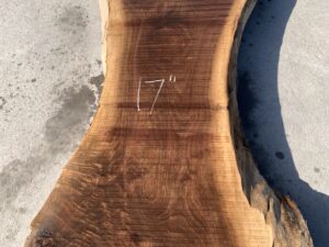 live edge walnut slab, unsteamed walnut, rustic walnut slab
