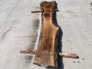 live edge walnut slab, premium hardwood, unsteamed walnut