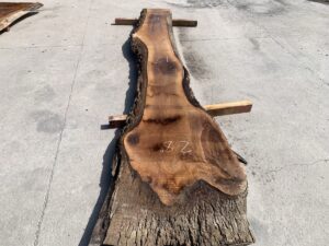 live edge walnut slab, premium hardwood, unsteamed walnut
