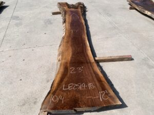 live edge walnut slab, premium hardwood, unsteamed walnut