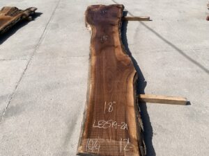live edge walnut slab, premium hardwood, unsteamed walnut