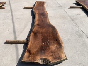 live edge walnut slab, premium hardwood, unsteamed walnut