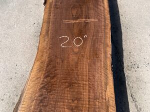 live edge walnut slab, premium hardwood, unsteamed walnut