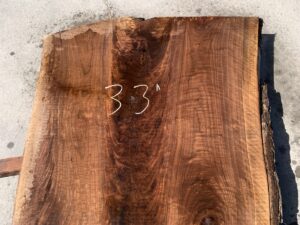 live edge walnut slab, premium hardwood, unsteamed walnut