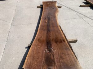 live edge walnut slab, premium hardwood, unsteamed walnut