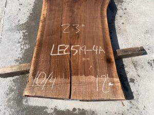 live edge walnut slab, premium hardwood, unsteamed walnut