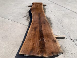 live edge walnut slab, premium hardwood, unsteamed walnut