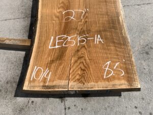 live edge white oak slab, hardwood lumber, live edge bar tops