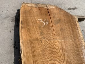 live edge white oak slab, hardwood lumber, live edge bar tops