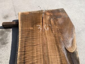 live edge white oak slab, hardwood lumber, live edge bar tops