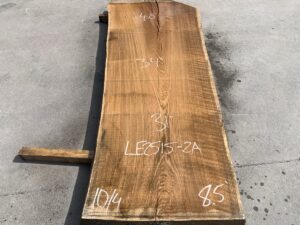 live edge white oak slab, hardwood lumber, live edge bar tops