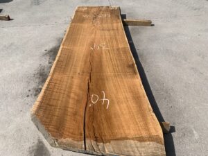 live edge white oak slab, hardwood lumber, live edge bar tops