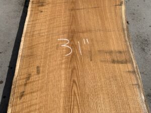 live edge white oak slab, hardwood lumber, live edge bar tops